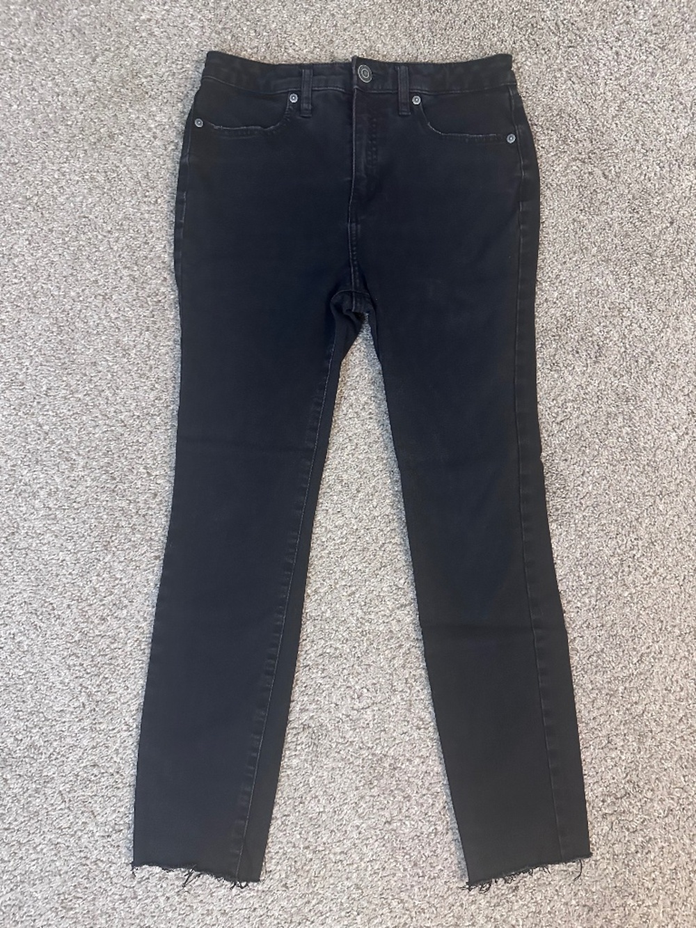 Womens Size 6 Short Black Lauren Conrad Super High Rise Super Skinny Jeans